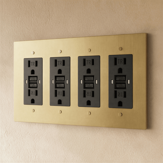 The Brass Outlet (1 to 4 Gang) - Residence Supply