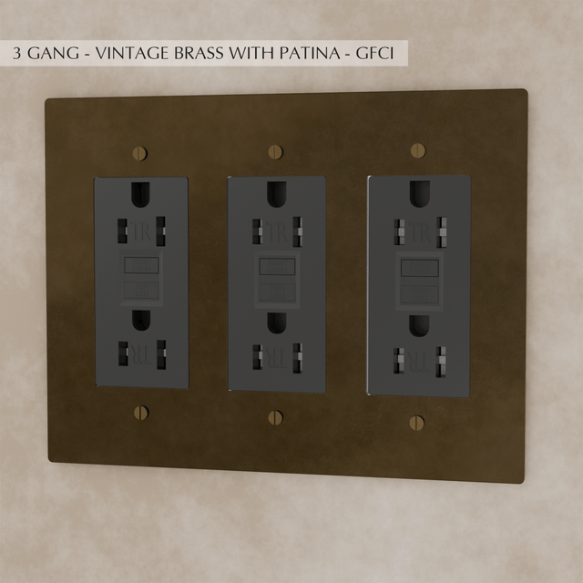 The Brass Outlet (1 to 4 Gang) - Residence Supply