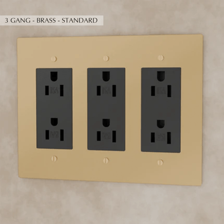 The Brass Outlet (1 to 4 Gang) - Residence Supply