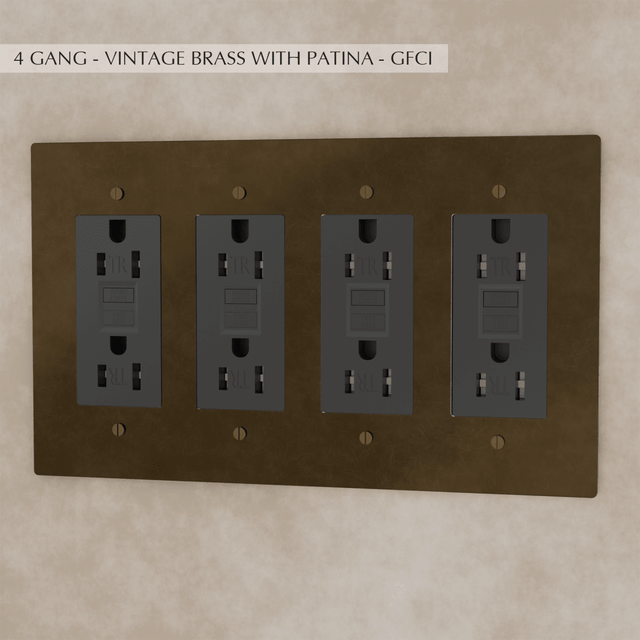 The Brass Outlet (1 to 4 Gang) - Residence Supply
