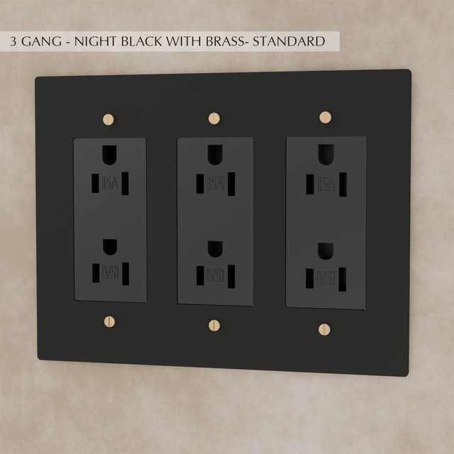 The Brass Outlet (1 to 4 Gang) - Residence Supply