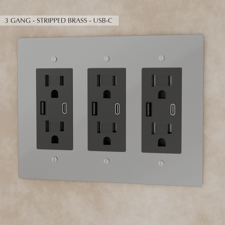 The Brass Outlet (1 to 4 Gang) - Residence Supply