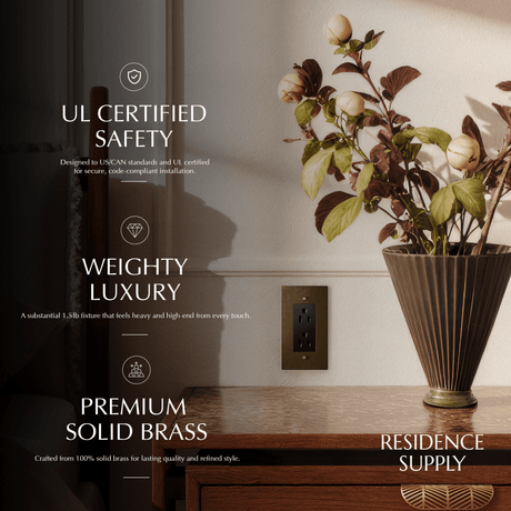 The Brass Outlet (1 to 4 Gang) - Residence Supply