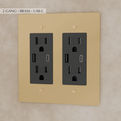 The Brass Outlet (1 to 4 Gang) - Residence Supply