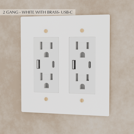 The Brass Outlet (1 to 4 Gang) - Residence Supply