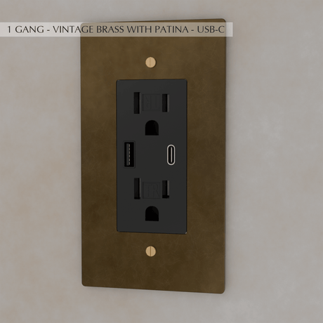 The Brass Outlet (1 to 4 Gang) - Residence Supply
