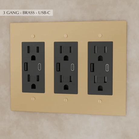 The Brass Outlet (1 to 4 Gang) - Residence Supply