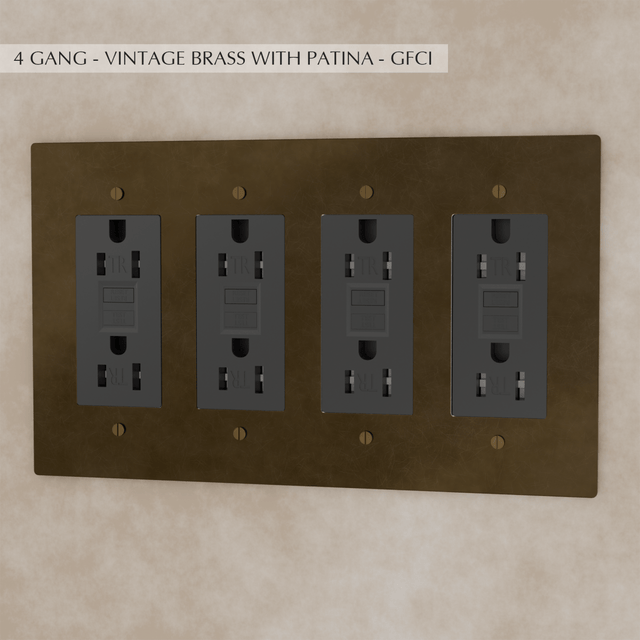 The Brass Outlet (1 to 4 Gang) - Residence Supply