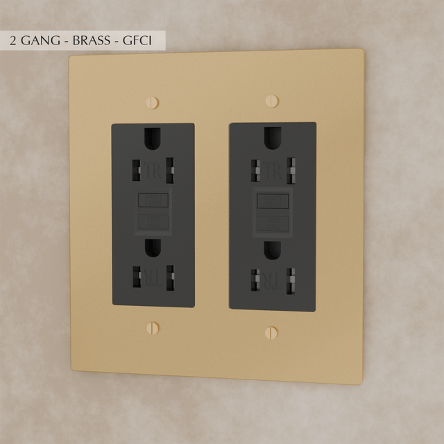 The Brass Outlet (1 to 4 Gang) - Residence Supply