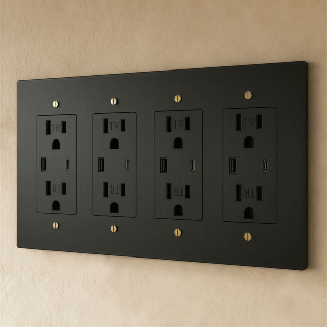 The Brass Outlet (1 to 4 Gang) - Residence Supply