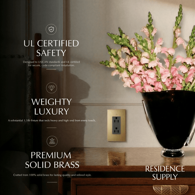 The Brass Outlet (1 to 4 Gang) - Residence Supply