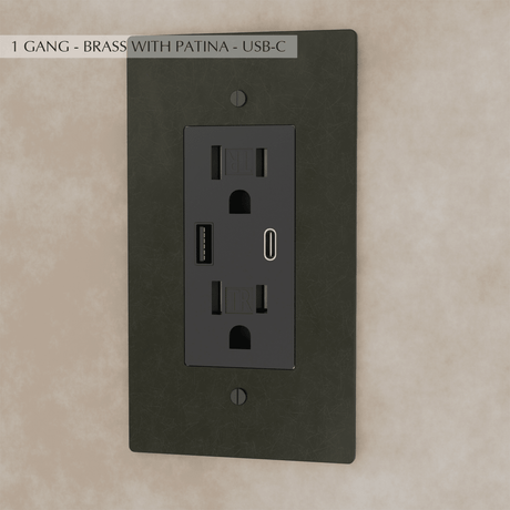 The Brass Outlet (1 to 4 Gang) - Residence Supply