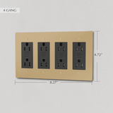 The Brass Outlet (1 to 4 Gang) - Residence Supply