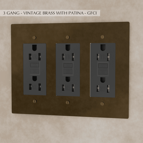The Brass Outlet (1 to 4 Gang) - Residence Supply