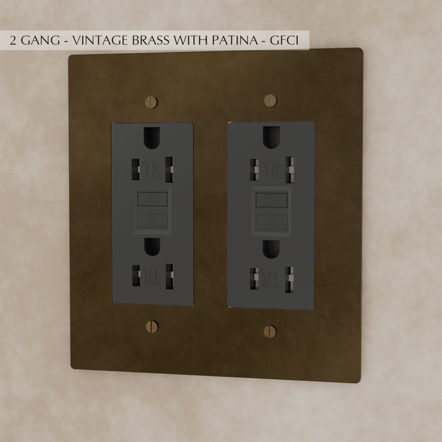 The Brass Outlet (1 to 4 Gang) - Residence Supply