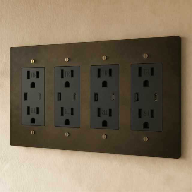The Brass Outlet (1 to 4 Gang) - Residence Supply