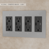 The Brass Outlet (1 to 4 Gang) - Residence Supply