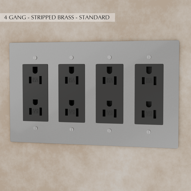 The Brass Outlet (1 to 4 Gang) - Residence Supply