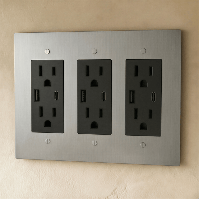 The Brass Outlet (1 to 4 Gang) - Residence Supply