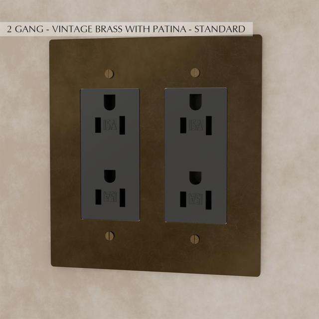 The Brass Outlet (1 to 4 Gang) - Residence Supply