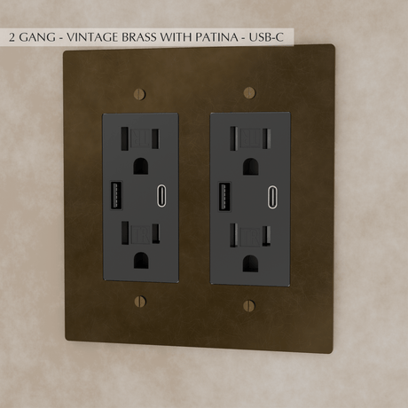 The Brass Outlet (1 to 4 Gang) - Residence Supply