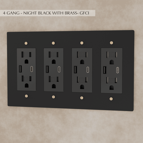 The Brass Outlet (1 to 4 Gang) - Residence Supply