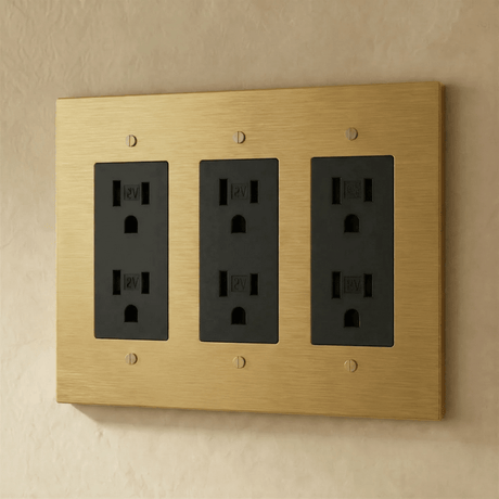 The Brass Outlet (1 to 4 Gang) - Open Box - Residence Supply