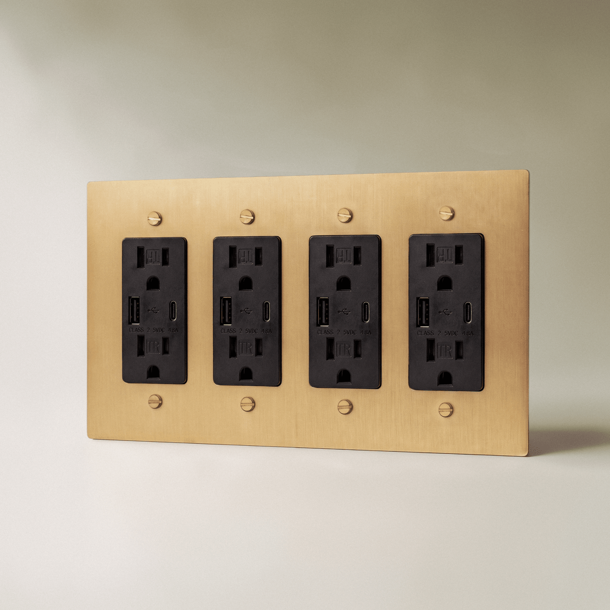 The Brass Outlet (1 to 4 Gang) - Open Box - Residence Supply