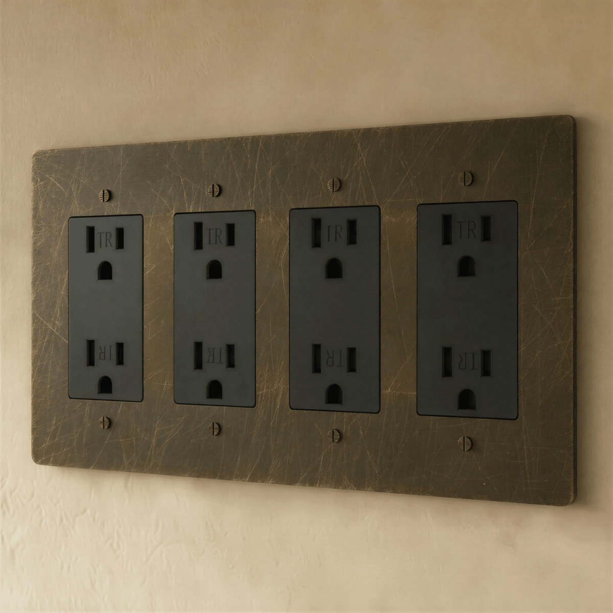 The Brass Outlet (1 to 4 Gang) - Open Box - Residence Supply