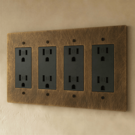The Brass Outlet (1 to 4 Gang) - Open Box - Residence Supply