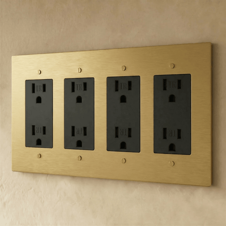The Brass Outlet (1 to 4 Gang) - Open Box - Residence Supply