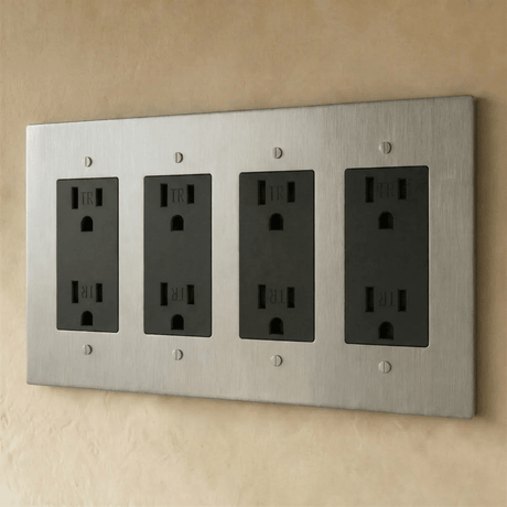The Brass Outlet (1 to 4 Gang) - Open Box - Residence Supply