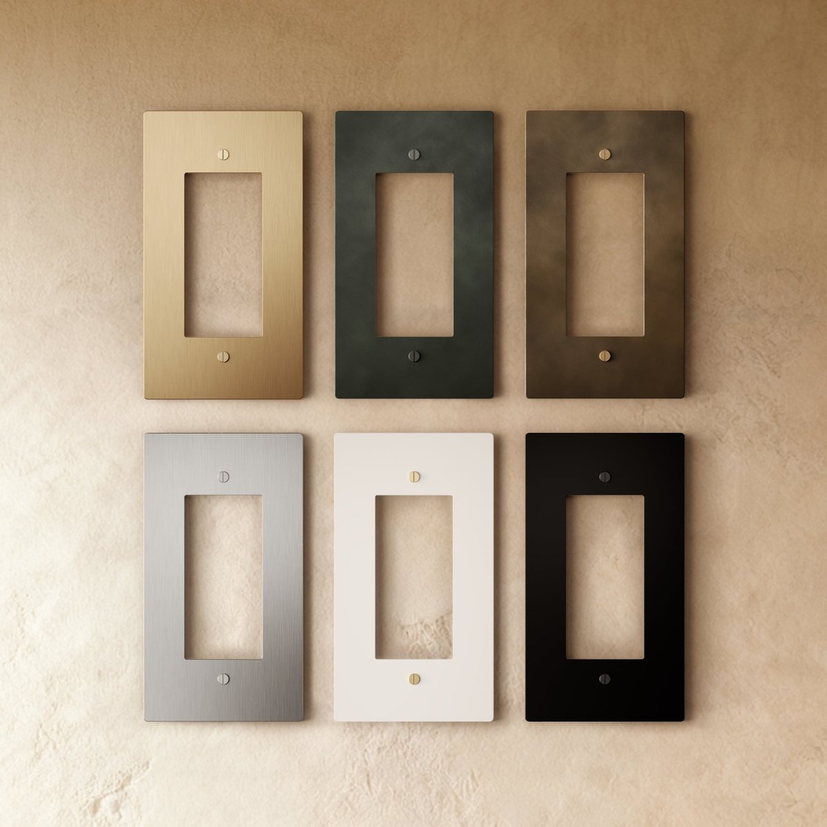 The Brass Plate 6-Piece Sample Kit – Residence Supply