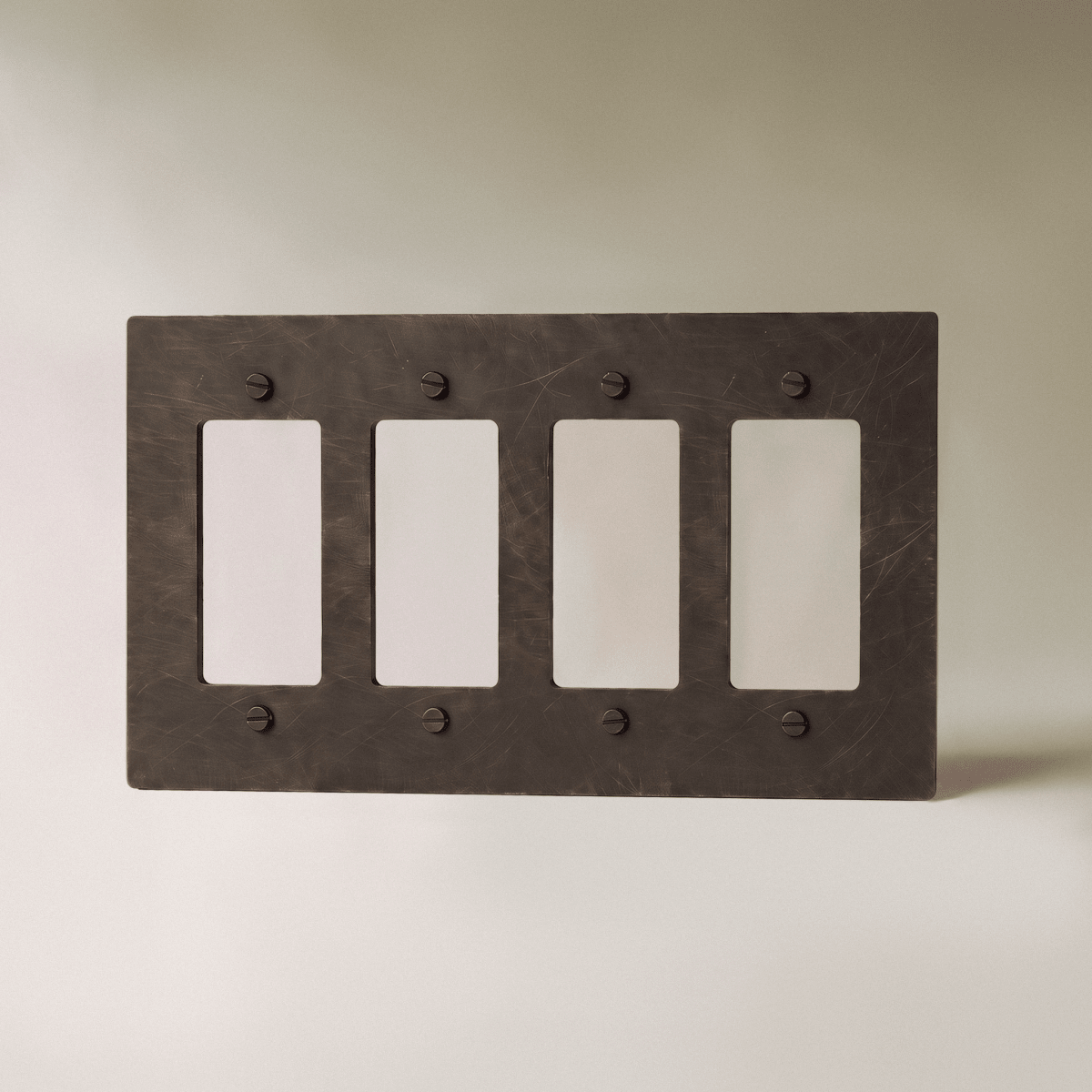The Brass Plate (Bronze with Patina) - Residence Supply