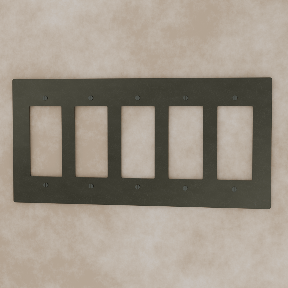 The Brass Plate (Bronze with Patina) - Residence Supply