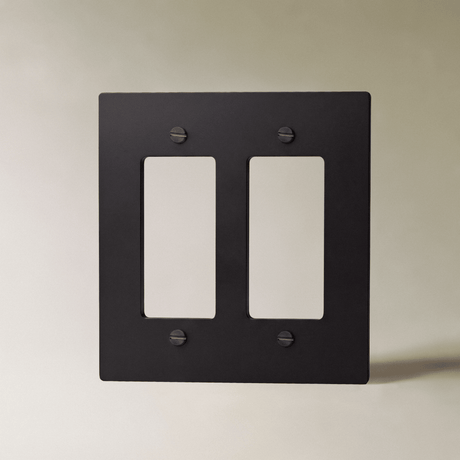 The Brass Plate (Night Black) - Residence Supply