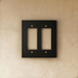 The Brass Plate (Night Black with Brass) - Residence Supply