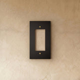 The Brass Plate (Night Black with Brass) - Residence Supply