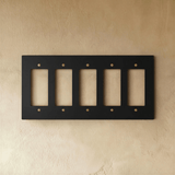 The Brass Plate (Night Black with Brass) - Residence Supply