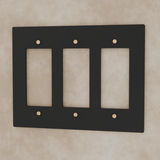 The Brass Plate (Night Black with Brass) - Residence Supply