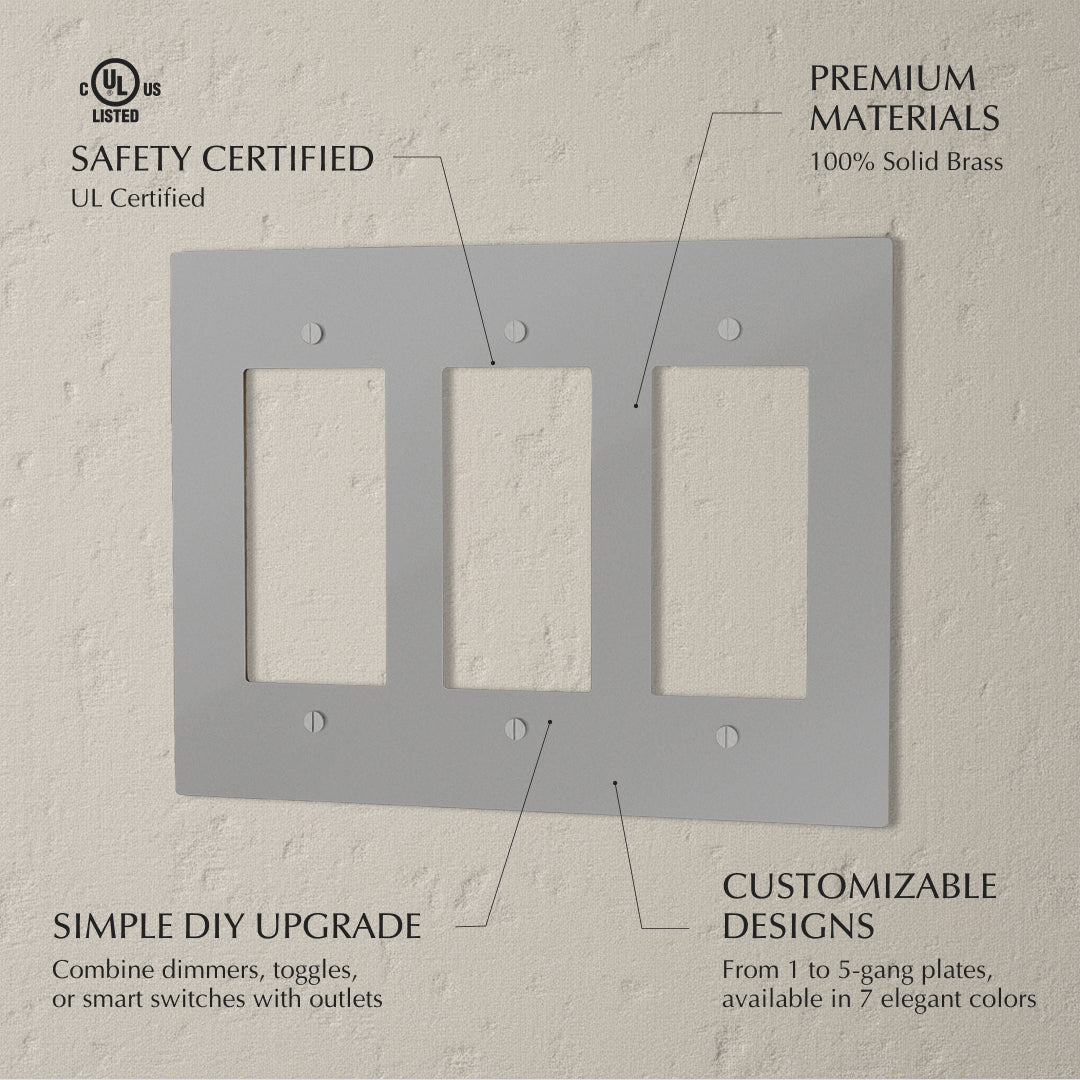 The Brass Plate (Stainless Steel) - Residence Supply