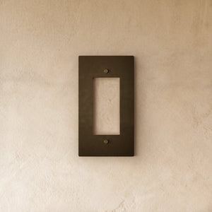 The Brass Plate (Vintage Brass With Patina)