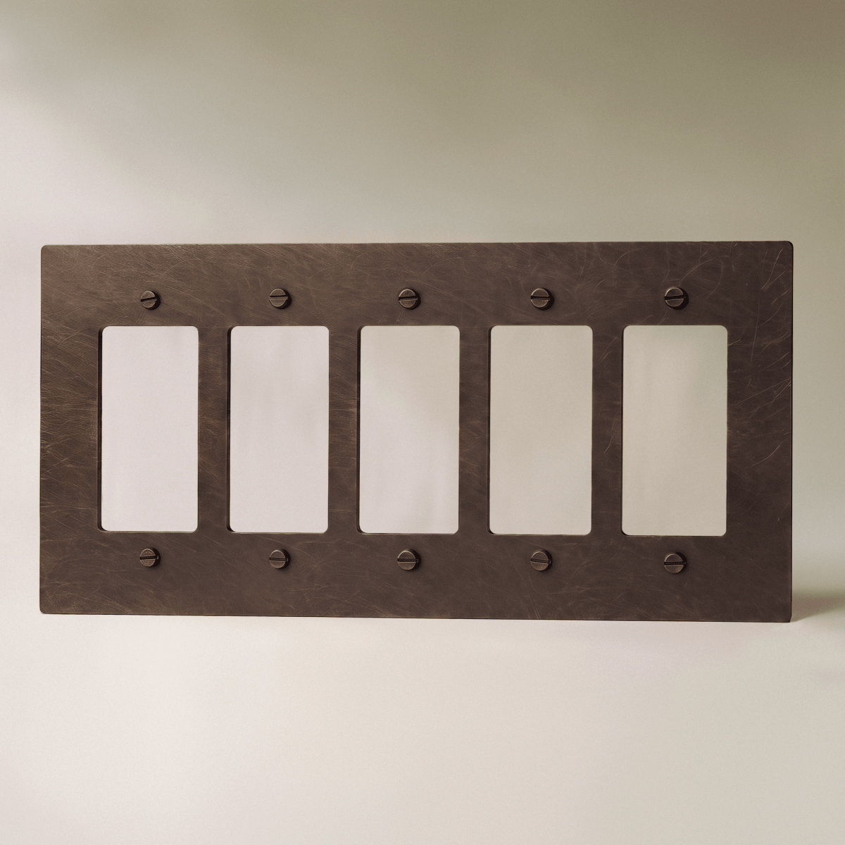 The Brass Plate (Vintage Brass With Patina) - Residence Supply