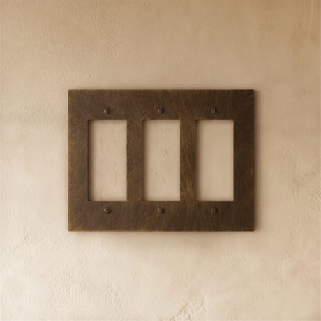 The Brass Plate (Vintage Brass With Patina) - Residence Supply