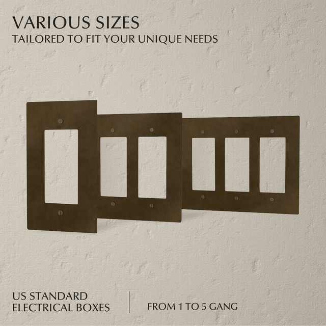 The Brass Plate (Vintage Brass With Patina) - Residence Supply