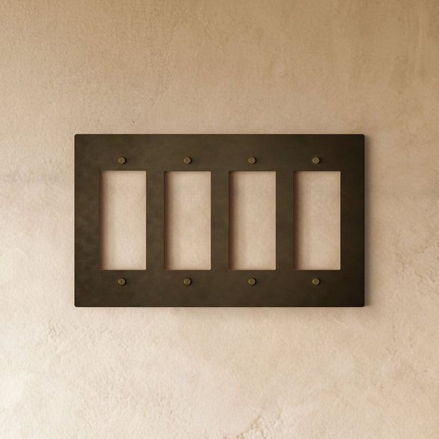 The Brass Plate (Vintage Brass With Patina) - Residence Supply