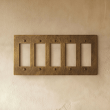 The Brass Plate (Vintage Brass With Patina) - Residence Supply