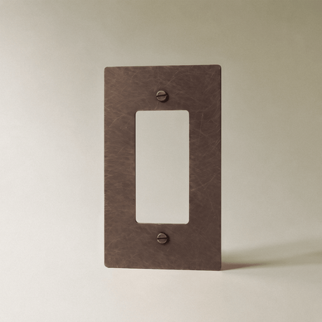 The Brass Plate (Vintage Brass With Patina) - Residence Supply