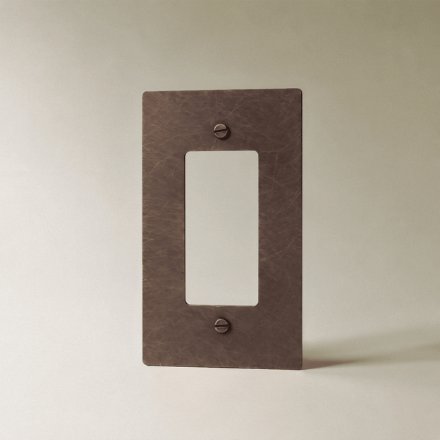 The Brass Plate (Vintage Brass With Patina) - Residence Supply