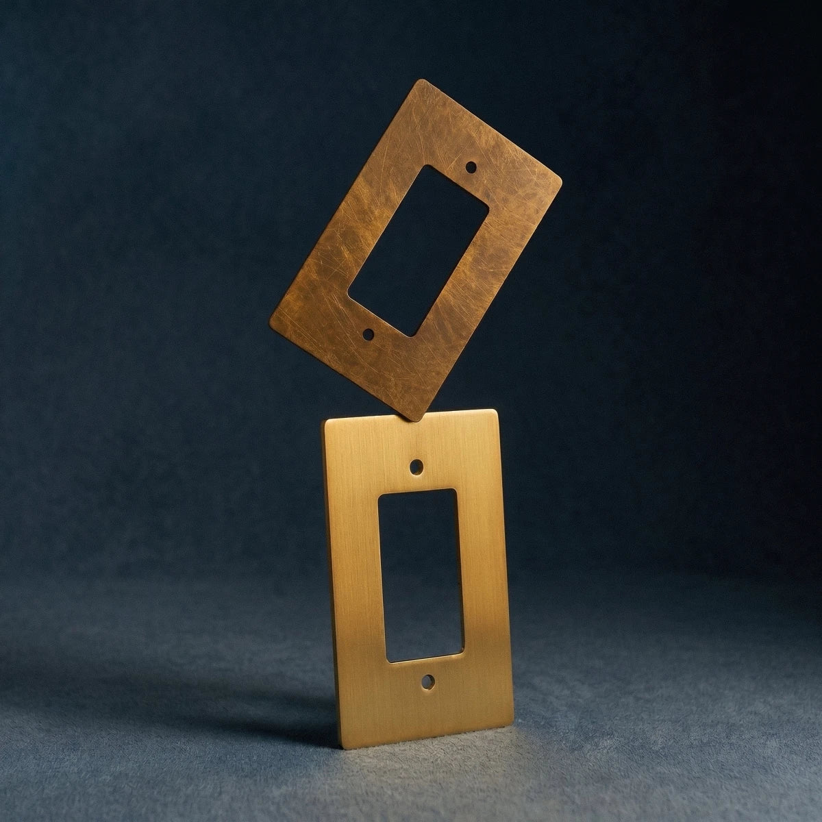 The Brass Plate (Vintage Brass With Patina) - Residence Supply
